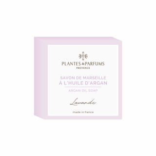 Lavender Marseille Soap med olivenolje 100g (stykkesåpe)