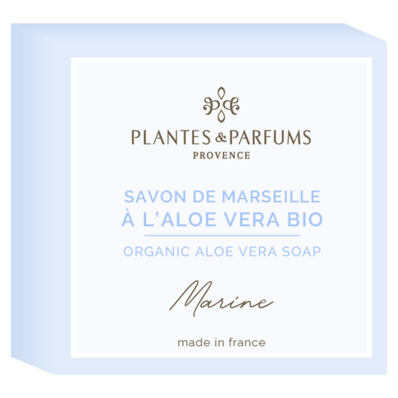 Marine Marseille Soap med Aloe Vera 100gr (stykkesåpe)