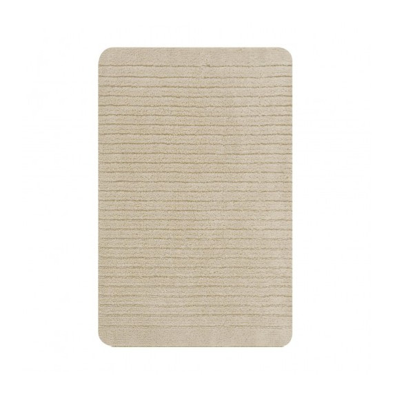 River bade-teppe med anti skli 50x70 cm naturell