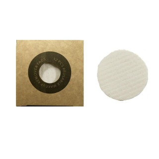 ECO Ansikts-pads hvit 12 stk