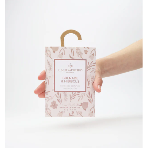 Granateple & Hibiscus Duft-konvolutt 10 gr