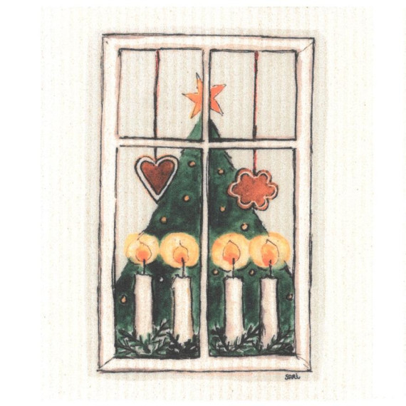 Cellulose klut ECO Jule-vindu