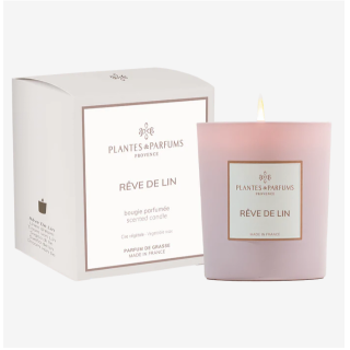 Linen Dream Duftlys vegetabilsvoks 180 gr