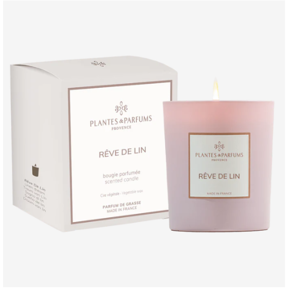 Linen Dream Duftlys vegetabilsvoks 180 gr