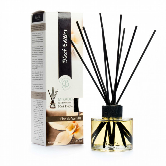 Flore de vanilla duftpinne Black 125 ml