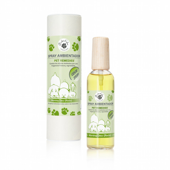 Morning Dew GRØNN hund og katte romspray 100 ml