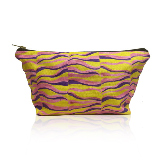 Makeup Bag Zebra orange Eleni Melami