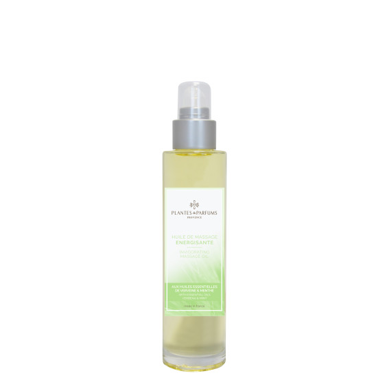 Massasjeolje Invigorating: verbena & mint 100 ml