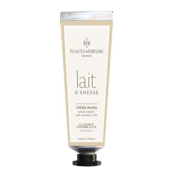 Håndkrem av Eselmelk Havre & Lilje ekstrakt 30 ml